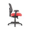 Alera Elusion Series Mesh Mid-Back Swivel/Tilt Chair, Supports Up to 275 lb, 17.9"-21.8" Seat Height, Red ALEEL42BME30B